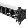 Salicru SPS 12F PDU con 12 tomas IEC C13 y cable de 1,5 m, Negra
