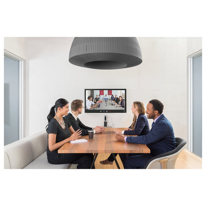 Logitech 960-001034 Connect - Sistema de Videoconferencia en Grupo Full HD 1080p, 90°, Zoom 4x, Color Gris, Bluetooth, USB