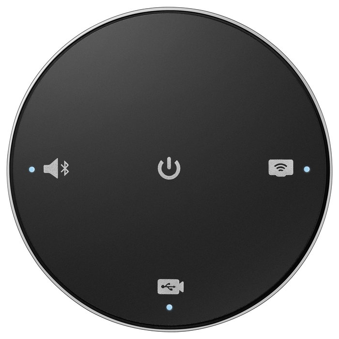Logitech 960-001034 Connect - Sistema de Videoconferencia en Grupo Full HD 1080p, 90°, Zoom 4x, Color Gris, Bluetooth, USB