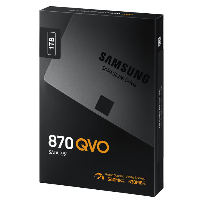 Samsung 870 QVO 1TB 2.5" SSD 560 MB/s SATA III