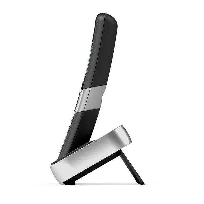 ALCATEL F890 Voice Duo Teléfono DECT con Bloqueo de Llamadas, Negro/Plata ALCATEL F890 Voice Duo Teléfono DECT con Bloqueo de Llamadas, Negro/Plata