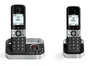 ALCATEL F890 Voice Duo Teléfono DECT con Bloqueo de Llamadas, Negro/Plata