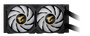 Gigabyte AORUS WATERFORCE X 240 Refrigeración Líquida Negra