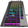 Genesis Rhod 500 RGB Teclado Gaming QWERTY Portugués Negro, Plata