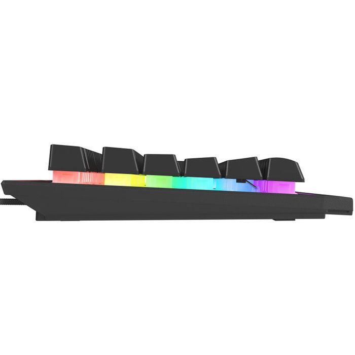 Genesis Rhod 500 RGB Teclado Gaming QWERTY Portugués Negro, Plata