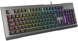 Genesis RHOD 500 Teclado Gaming con Retroiluminación RGB Programable, Distribución Portugués (PT)