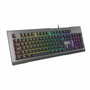Genesis Rhod 500 RGB Teclado Gaming QWERTY Portugués Negro, Plata
