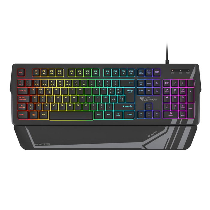 GENESIS Rhod 350 RGB Teclado Gaming Membrana QWERTY Español Negro