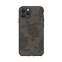 SBS Funda TEOCNCOVIP6519DG para Apple iPhone 11 Pro Max 16,5 cm (6.5") - Ecológica de Ácido Poliláctico (PLA), Resistente a Rayones, Diseño Gris con Motivo de Tortuga