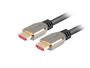Lanberg Cable HDMI 2.1 8K 60Hz 1,8m Negro