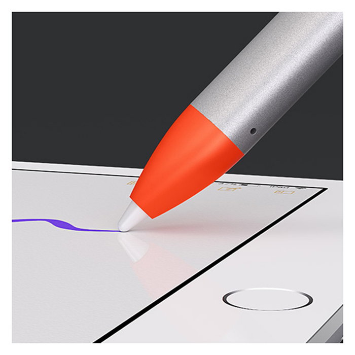 Logitech Crayon Lápiz Digital Naranja y Blanco
