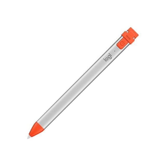 Logitech Crayon Lápiz Digital Naranja y Blanco
