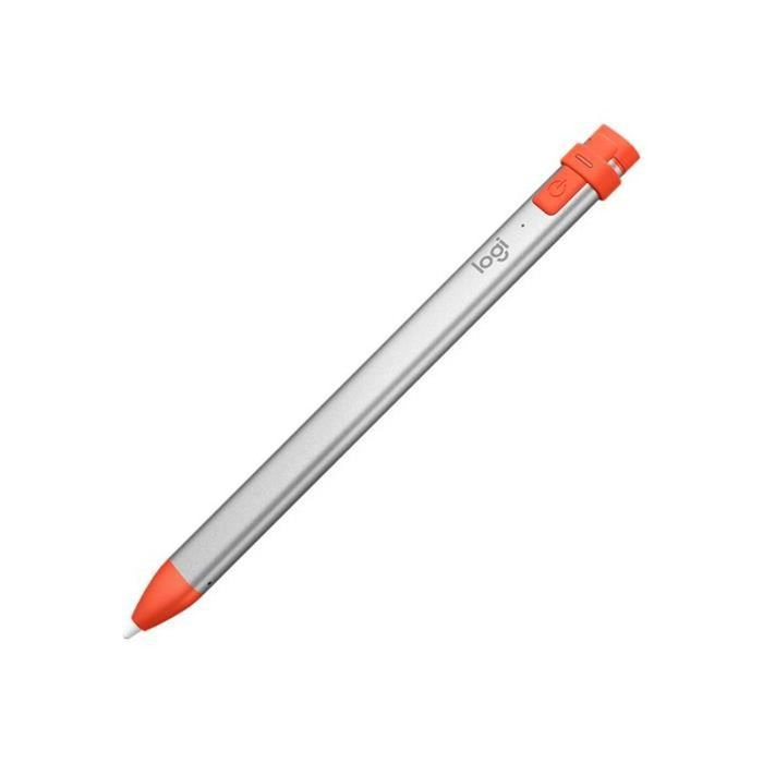 Logitech Crayon Lápiz Digital Naranja y Blanco
