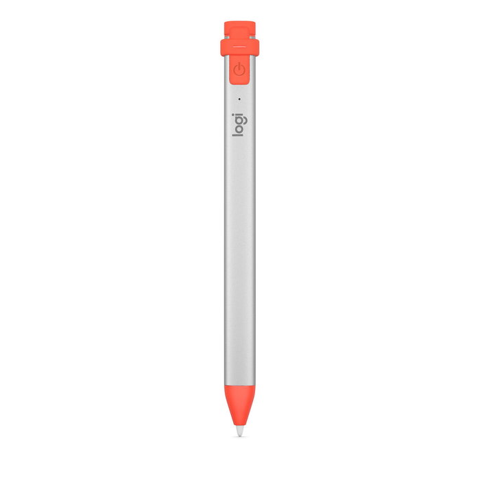 Logitech Crayon Lápiz Digital Naranja y Blanco