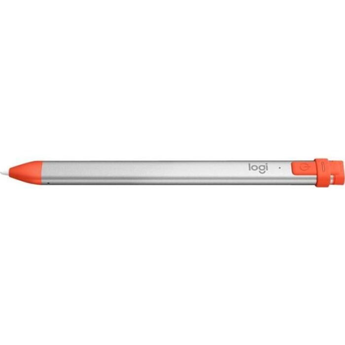 Logitech Crayon Lápiz Digital Naranja y Blanco