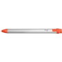 Logitech Crayon Lápiz Digital Naranja y Blanco