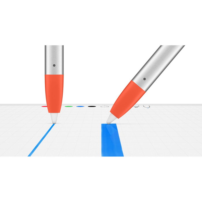 Logitech Crayon Lápiz Digital Naranja y Blanco