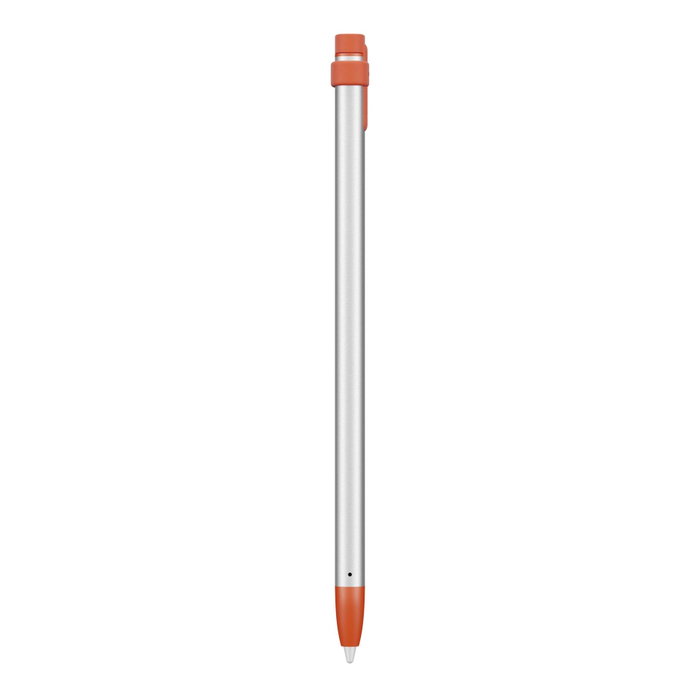 Logitech Crayon Lápiz Digital Naranja y Blanco