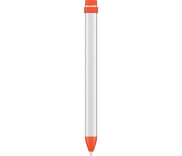 Logitech Crayon Lápiz Digital Naranja y Blanco