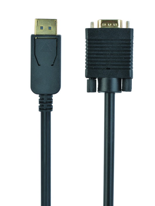 Gembird CCP-DPM-VGAM-6 Adaptador DisplayPort a VGA 1,8 m Negro Gembird CCP-DPM-VGAM-6 Adaptador DisplayPort a VGA 1,8 m Negro
