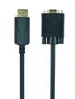 Gembird CCP-DPM-VGAM-6 Adaptador DisplayPort a VGA 1,8 m Negro