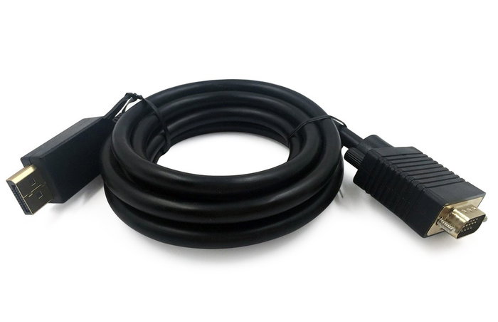 Gembird CCP-DPM-VGAM-6 Adaptador DisplayPort a VGA 1,8 m Negro Gembird CCP-DPM-VGAM-6 Adaptador DisplayPort a VGA 1,8 m Negro