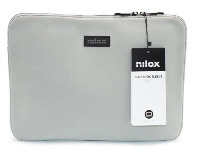 Nilox Funda para Portátil 14,1 Pulgadas Gris Nilox Funda para Portátil 14,1 Pulgadas Gris