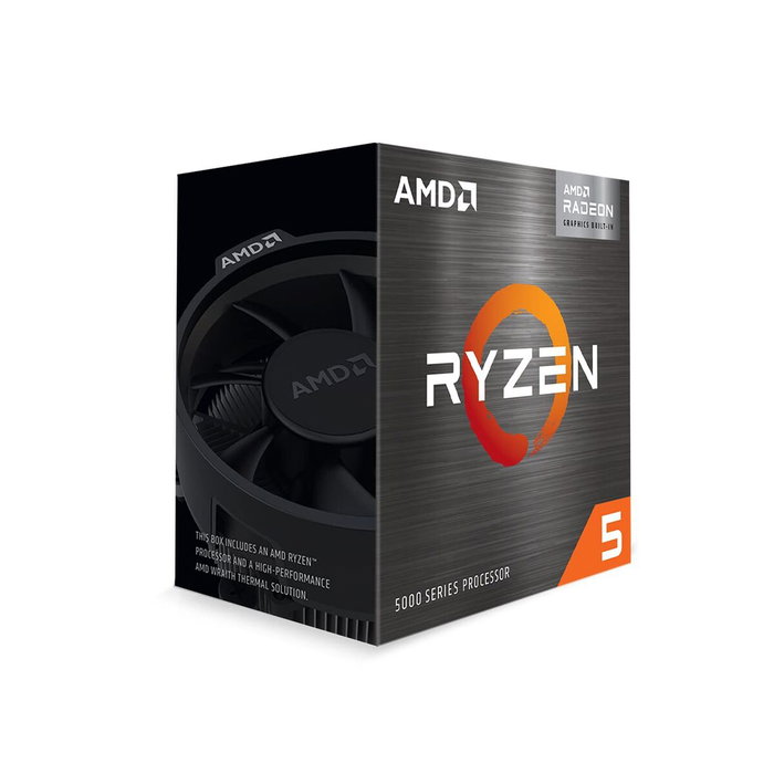 AMD Ryzen 5 5600G con Gráficos Radeon, 3,9 GHz hasta 4,4 GHz, 16 MB L3, Socket AM4