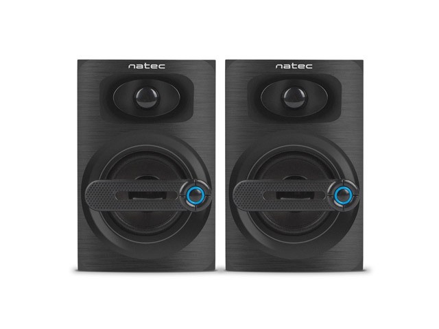 Natec Cougar Altavoces Negro Alámbricos 6 W