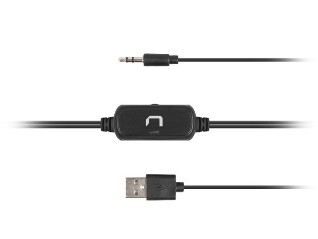 Natec Cougar Altavoces Negro Alámbricos 6 W