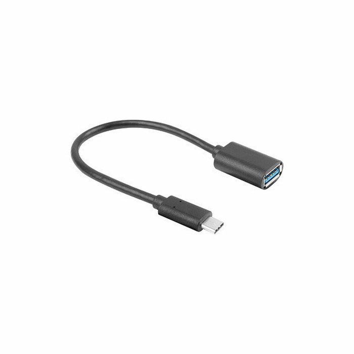 Lanberg AD-UC-UA-04 Adaptador USB A a USB C Negro Lanberg AD-UC-UA-04 Adaptador USB A a USB C Negro