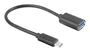 Lanberg AD-UC-UA-04 Adaptador USB A a USB C Negro