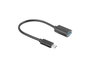 Lanberg Adaptador USB A a USB C 3.2 Gen 1 (3.1 Gen 1) 5000 Mbit/s Negro AD-UC-UA-04