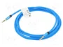 Lanberg Cable minijack 3,5mm Macho a Macho 2m Azul