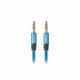 Lanberg Cable de Audio CA-MJMJ-10CU-0020-BL 3,5mm Macho a Macho 2m Azul