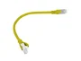 Lanberg PCU6-10CC, Cable de Red RJ45 Cat6 UTP 0.25m Amarillo