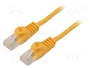 LANBERG Patch Cord Cat6 U/UTP 1,5m Naranja