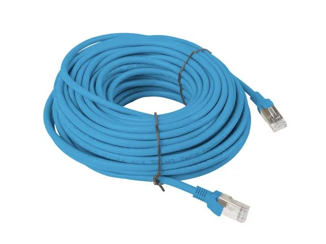 Lanberg PCU6-10CC-2000-B Cable de Red Ethernet Azul 20 m, Cat6 UTP, RJ45 a RJ45