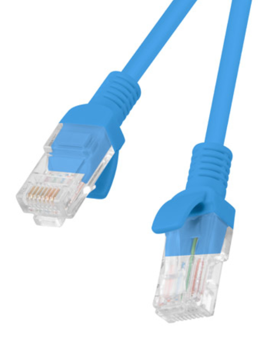 Lanberg Cable de Red Cat6 U/UTP Azul 20 m RJ-45 PCU6-10CC-2000-B