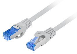 Lanberg Cable de Red Cat6a S/FTP 15m Gris RJ-45