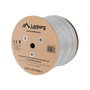 LANBERG Cable de Red Ethernet CAT.7 S/FTP, Cobre Sólido, LSZH, 305m, 40GbE, 600MHz, Blanco, LCS7L-11CU-0305-S
