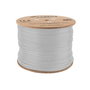 LANBERG Cable de Red Ethernet CAT.7 S/FTP, Cobre Sólido, LSZH, 305m, 40GbE, 600MHz, Blanco, LCS7L-11CU-0305-S
