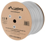 Lanberg Bobina de cable de red Cat7 S/FTP 305 m Blanco