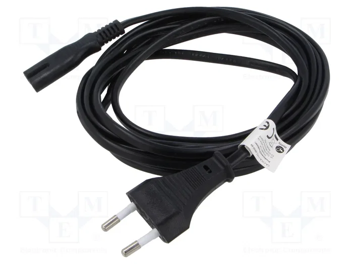 Lanberg CA-C7CA-11CC-0030-BK Cable de alimentación CEE7/16 a C7 acoplador 3 m Negro Lanberg CA-C7CA-11CC-0030-BK Cable de alimentación CEE7/16 a C7 acoplador 3 m Negro