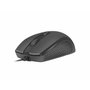 Natec Hoopoe 2 Ratón de Oficina Ambidextro Negro