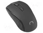 Natec Jay 2 Ratón Ambidextro Inalámbrico 1600 DPI Negro