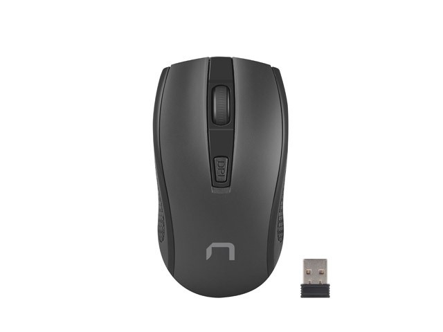 Natec Jay 2 - Ratón Óptico Inalámbrico 1600 DPI, Negro Natec Jay 2 - Ratón Óptico Inalámbrico 1600 DPI, Negro