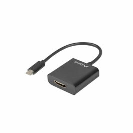 Lanberg AD-UC-HD-01 Adaptador USB Tipo C a HDMI 1920 x 1200 Negro