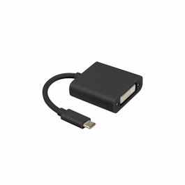 LANBERG AD-UC-DV-01 Adaptador USB Tipo C a DVI 3840 x 2160 Pixeles