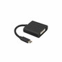 LANBERG AD-UC-DV-01 Adaptador USB Tipo C a DVI-I Negro